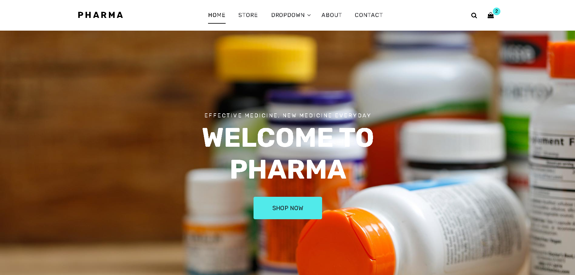 Pharma Website cover